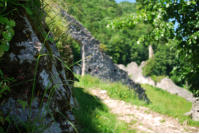 Burgruinen, Landschaften und Natur