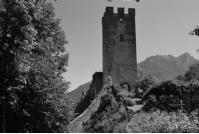 Burgruinen, Landschaften und Natur